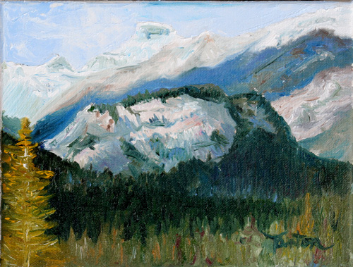 Janice Tanton - Sleeping Buffalo Mountain